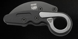 CRKT Kinematic Provoke Folding Kerambit Knife. This knife is based on the Malaysian Kerambit (tiger claw) knife.  A truly futuristic EDC option!  Buy Now at School Of Arms Media https://schoolofarmsmedia.com/