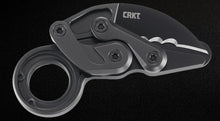 Load image into Gallery viewer, CRKT Kinematic Provoke Folding Kerambit Knife with Veff Serrations. This knife is based on the Malaysian Kerambit (tiger claw) knife.  A truly futuristic EDC option!  Buy Now at School of Arms Media https://schoolofarmsmedia.com/